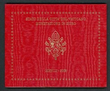 Vatikan 2008 Kursmünzensatz/