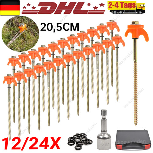 Stk zelt heringe - 12/24,