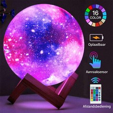 AGM LED Mond Lampe 3D Moon