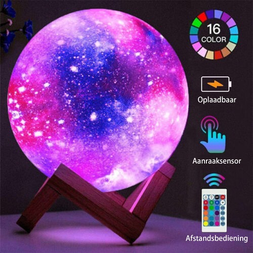 Mondlampe led night - 3d,