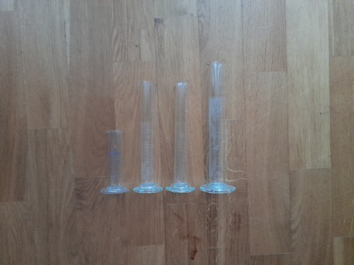 Messzylinder gdr aus - messzylinder, glas