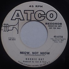  KOOKIE KAT: Neow, Not Neow