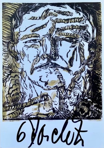 Georg baselitz handsignierte - georg,