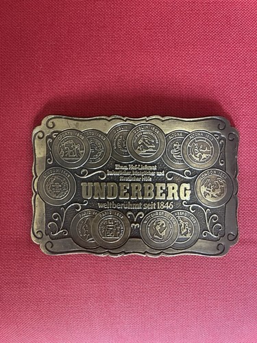 Underberg/Werbe-Gürtelschnall