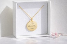 Halskette mit gravurplatte - halskette,