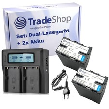3in1 Set: 2x Li-Ion Akku