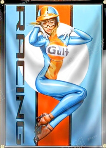 Gulf pin flagge fahne - pin,