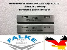 2 Stück Hobelmesser Mafell