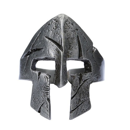 Ring spartaner gladiator helm - ring,