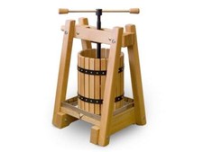 Obstpresse Weinpresse Saftpresse Apfelpresse Beerenpresse aus Holz 20 Liter