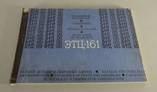 Teilekatalog / Ersatzteilliste Grabenfräse ETZ 161 für Belarus Traktor von 1976
