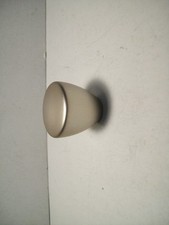 möbelknopf Griff Kunststoff matt vernickelt Möbelgriff Knopf Schrank Knopfgriff