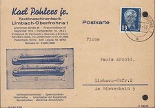 LIMBACH, Postkarte 1953, Karl