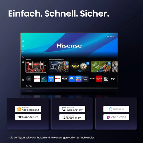 Hisense 43e7q fehrnseher - hisense, fehrnseher,