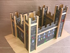 186 große ältere holzburg - große,