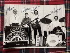 handsignierte AK Combo Malimo DDR Band Musik