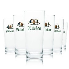 Pülleken glas 5l bier - 6x,