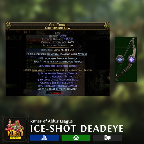 Ice shot deadeye - shot,