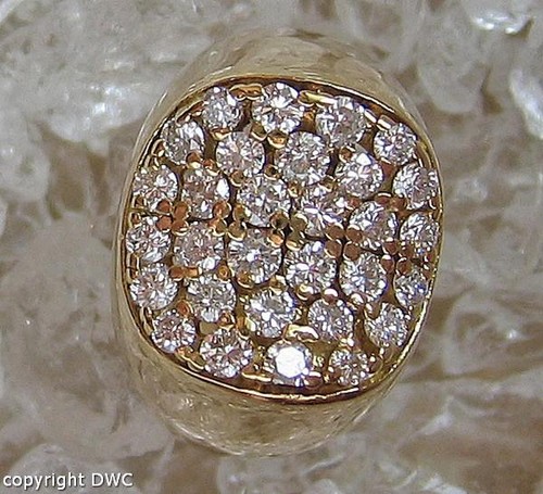 Ring mit diamant brillant - mit,