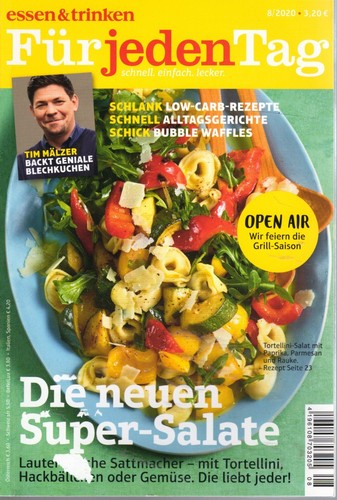 Essen trinken für - &, tag