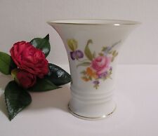 Rosenthal Selb Porzellan Trompete Trichter Vase Form 242 Rosen Blumen Dekor 1946