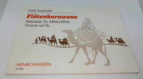 Alte noten flötenkarawane - noten,