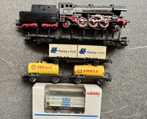 Märklin dampflokomotive - ho,