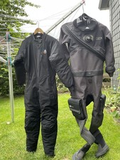 Trockenanzug Tauchen Waterproof DX 7 nylontech mit Unterzieher Nord X (Größe M)