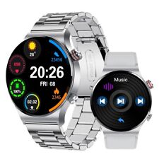 🔥Smartwatch Herren Pulsmesser Schrittzähler Fitness Telefonfunktion Armbanduhr