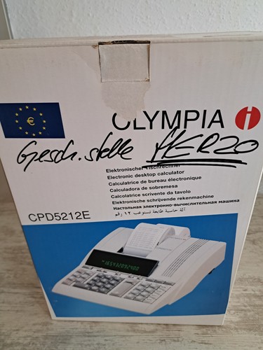Elektronischer tischrechner - elektronischer,