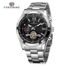 Silber Automatischeuhr