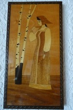 Wandbild - Holzintarsien -