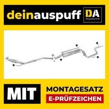 Auspuffanlage für Mercedes