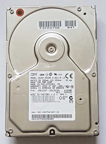 Ibm dcas 34330 e182115 - 4.3,
