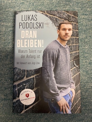 Lukas podolski signiertes buch - podolski,