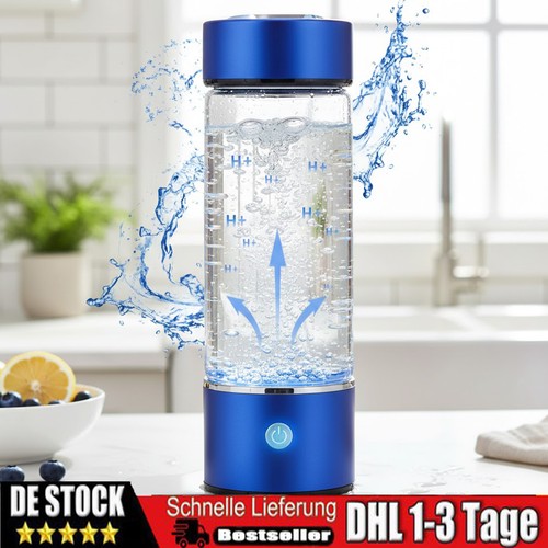Wasserstoff-Wasserflasche