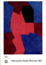 Künstler Ak Poliakoff, Serge, Olympische Spiele München 1972,... - 4662079