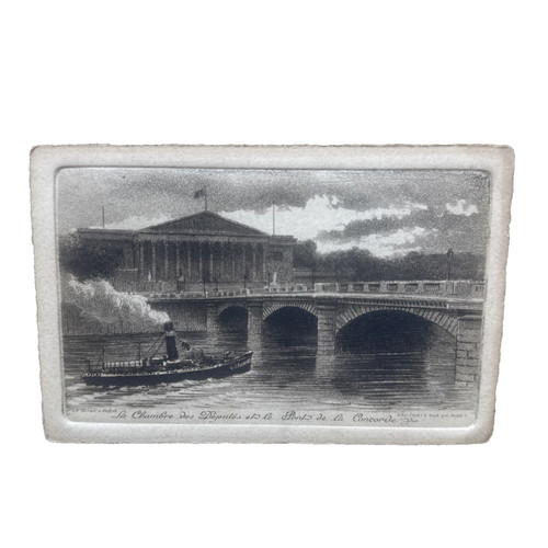 Ansichtskarte postkarte paris - postkarte,