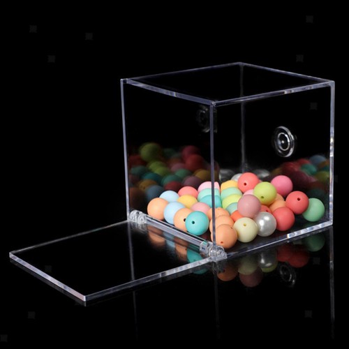 Acryl klarsichtbox mit - acryl-klarsichtbox, deckel