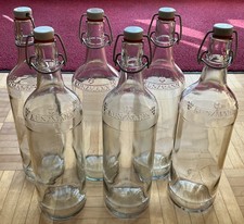 6 Bügelverschlussflaschen