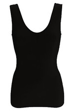 Slim Figur Hemd Figurformend Bauchweg Mieder Lift schwarz BH Hemdchen Organza