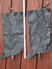 Alte Gummi Gamaschen für Kleppermantel