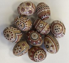 10 Stück sorbische Ostereier