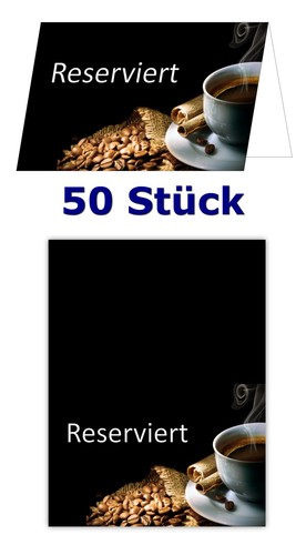 Stück tischkarten - 50,