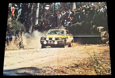 OPEL KADETT COUPE C Rallye Motorsport Poster aus Rallye Racing 1978 C1