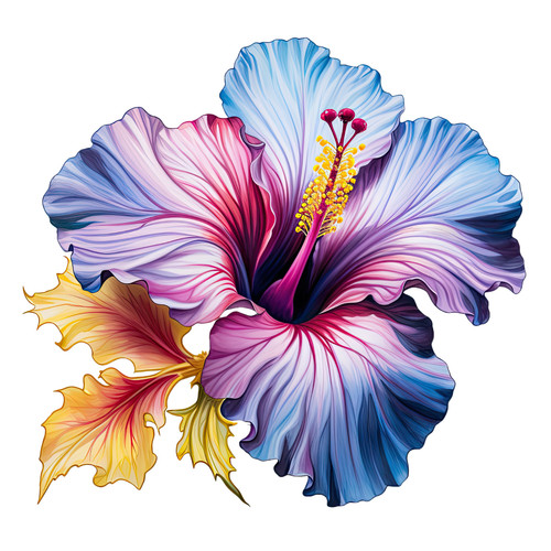 Hibiskusblüte floral - hibiskusblüte,