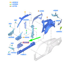 FORD MUSTANG MK6 Karosserie