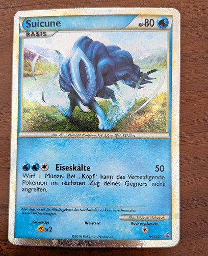 Pokémon tcg suicune heartgold - suicune,