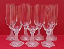 7x Sektgläser det Rosenthal Maria Serie ! Mattglasfuß !