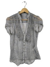 ZARA BASIC Transparenz-Bluse